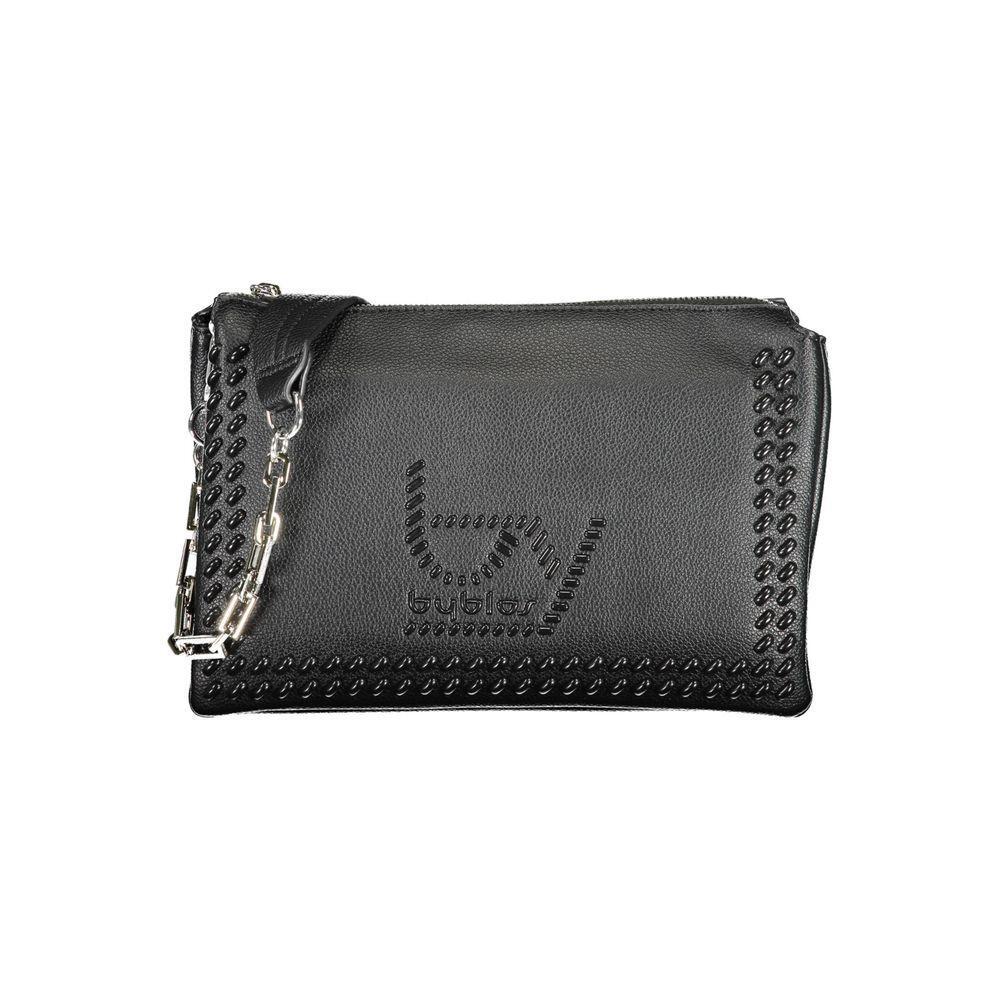 Front view with bag zipped and handles upright.