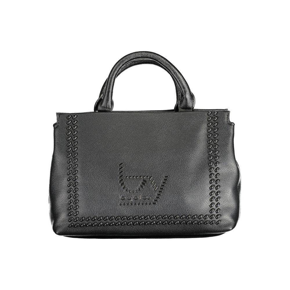 Front view with bag zipped and handles upright.