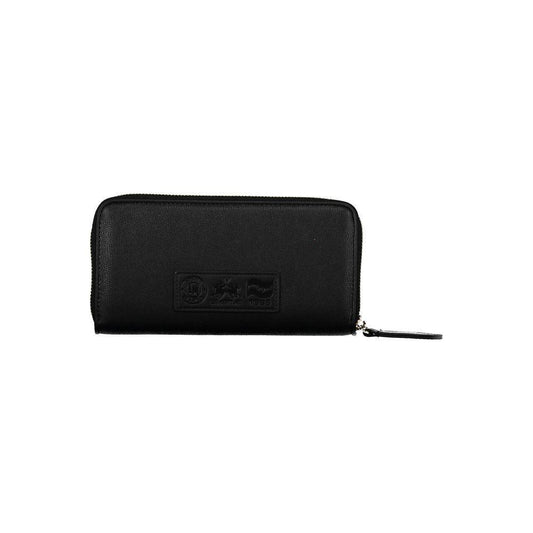 La Martina Black Polyethylene Wallet LA-20572
