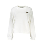 Cavalli Class White Cotton Sweater CA-21204-XS