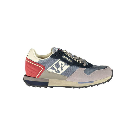 Napapijri Gray Polyester Sneaker NA-23125-EU44/US11