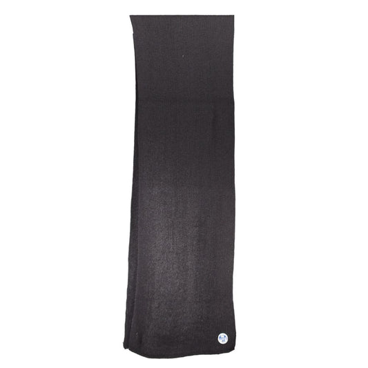 North Sails Black Cotton Scarf NO-23392