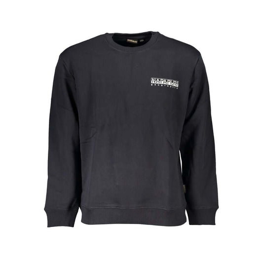 Napapijri Black Cotton Sweater NA-25279-S