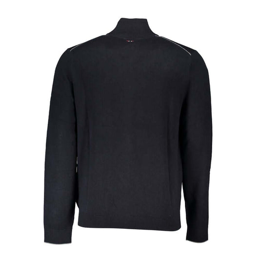 Napapijri Black Fabric Sweater NA-25296-S