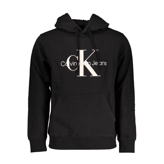 Calvin Klein Black Cotton Sweater CA-26203-XXL