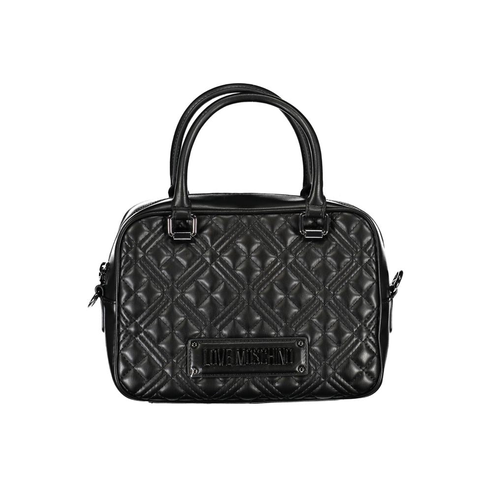 Love Moschino Black Polyethylene Handbag LO-26547