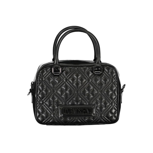 Love Moschino Black Polyethylene Handbag LO-26547