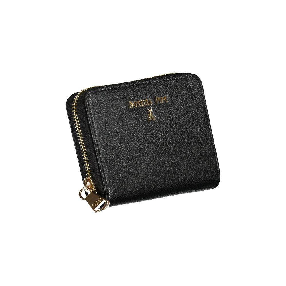 Patrizia Pepe Black Leather Wallet PA-29033