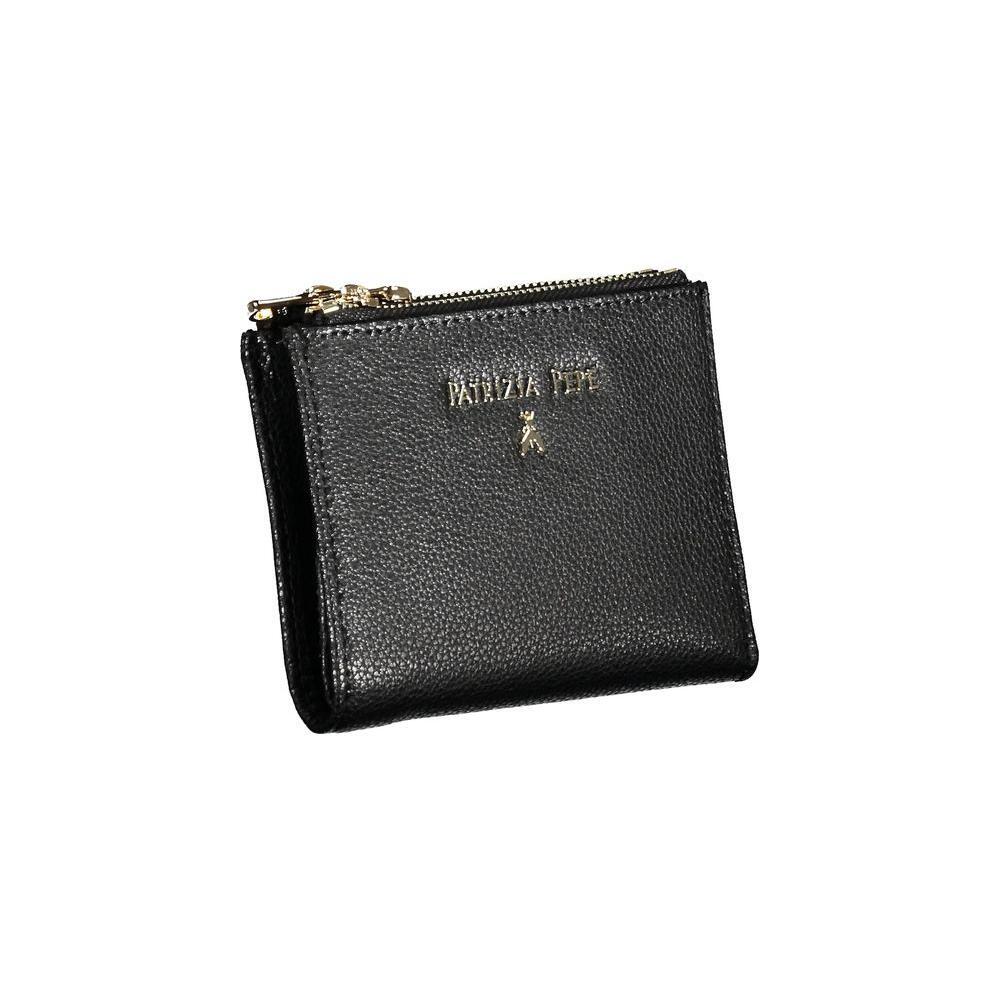 Patrizia Pepe Black Leather Wallet PA-29030