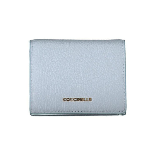 Coccinelle Blue Leather Wallet CO-29293