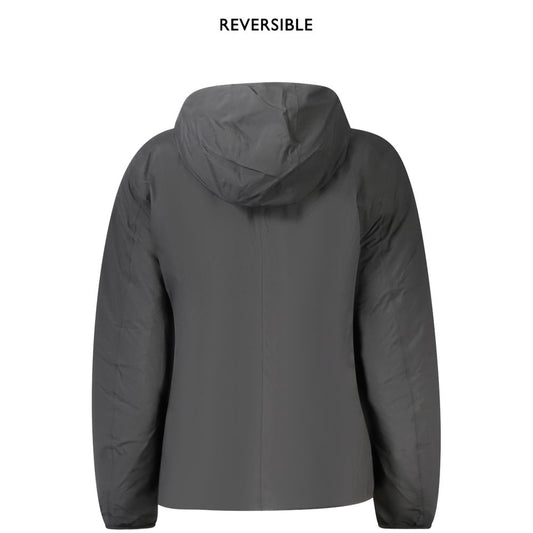 K-WAY Black Polyamide Jackets & Coat KW-34163-L