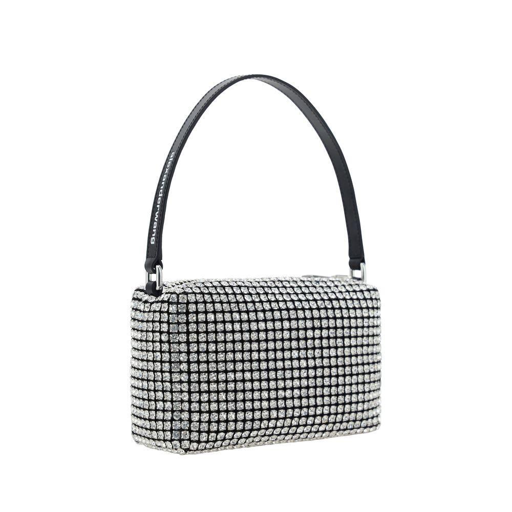 Front view with bag zipped and handles upright.