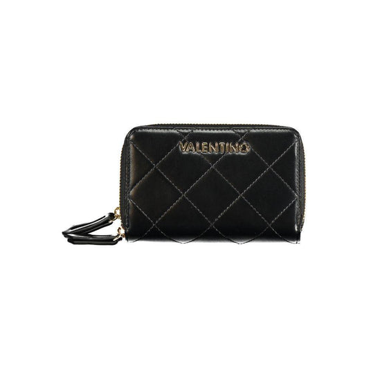 Mario Valentino Black Polyethylene Women Wallet VA-33513