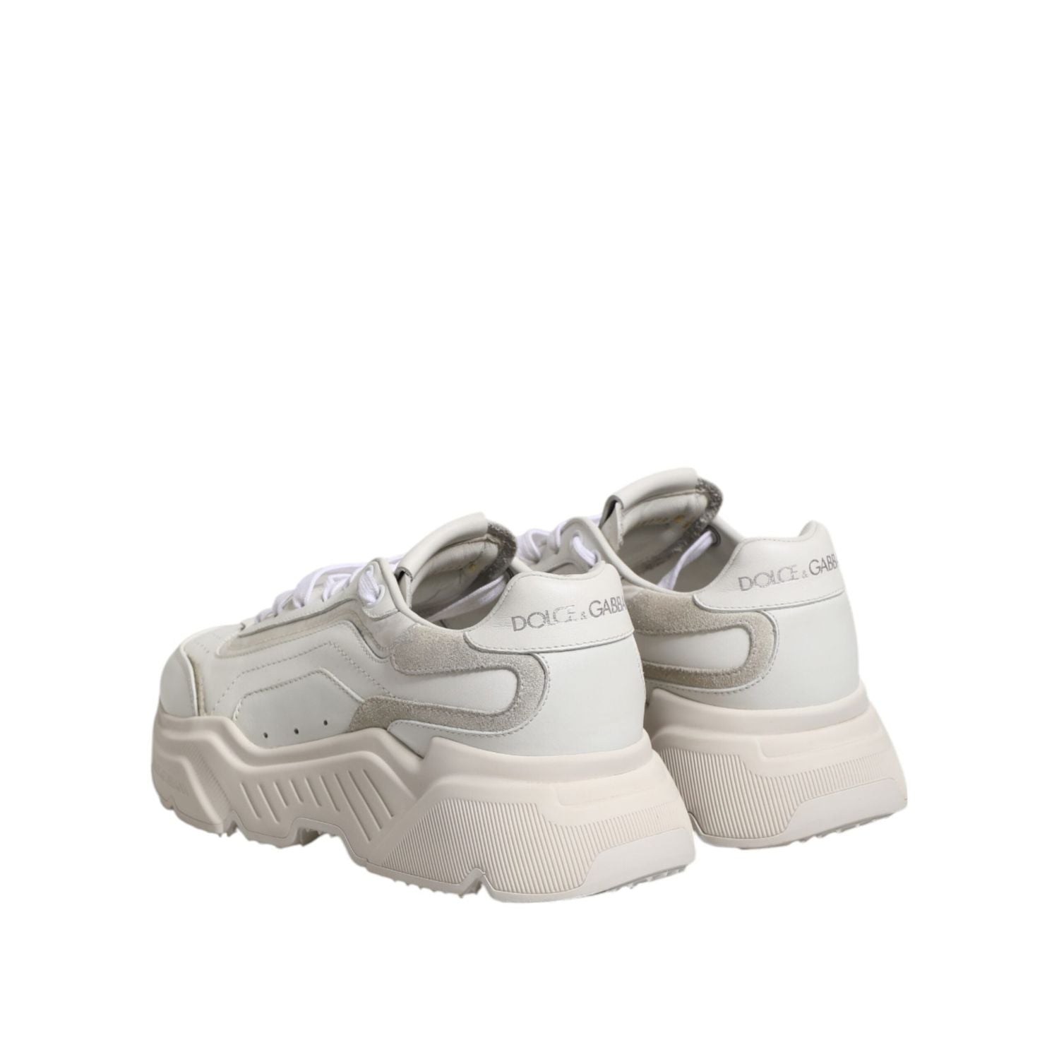 Dolce & Gabbana White Daymaster Low Top Sneakers Shoes