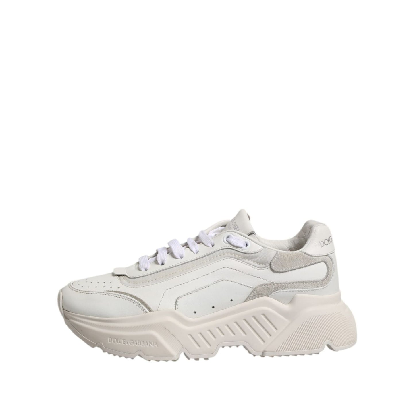Dolce & Gabbana White Daymaster Low Top Sneakers Shoes