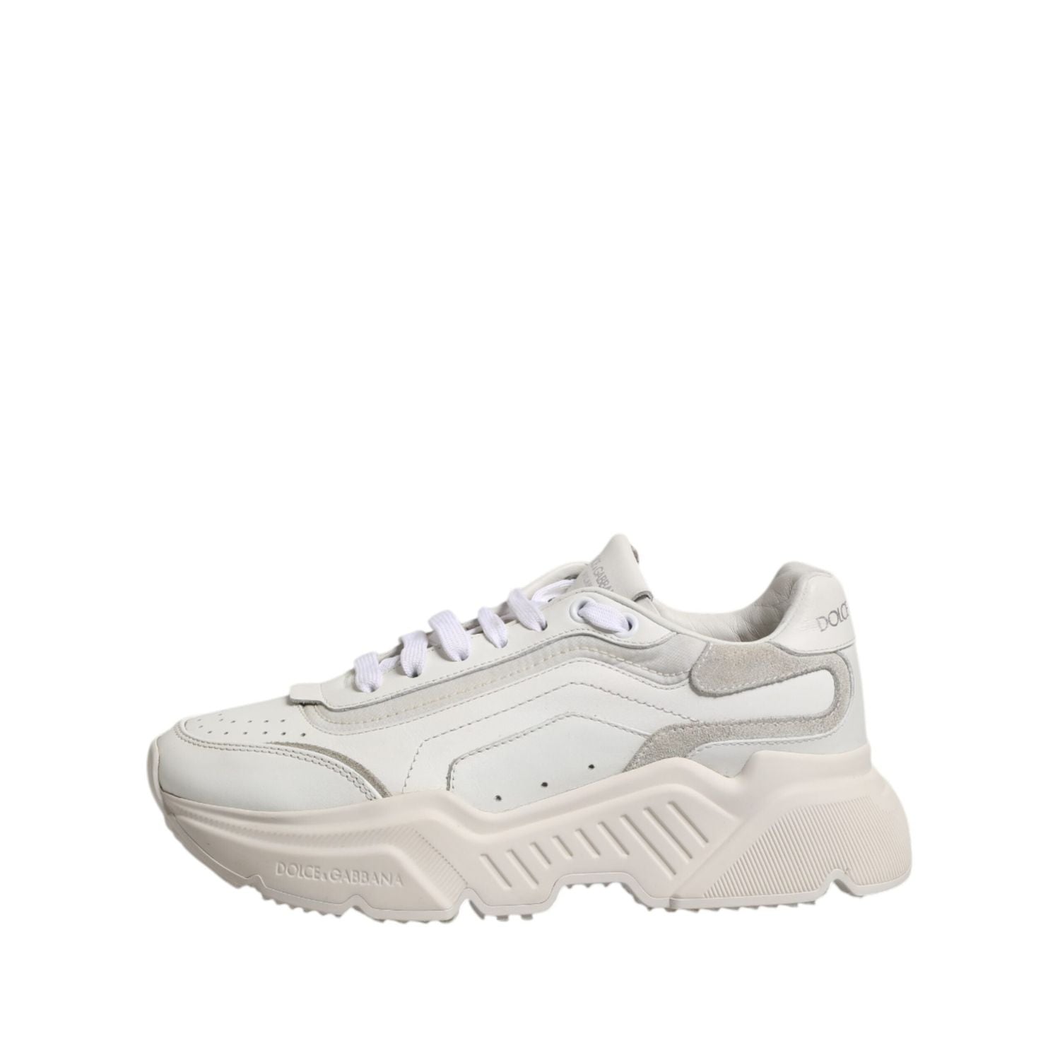 Dolce & Gabbana White Daymaster Low Top Sneakers Shoes