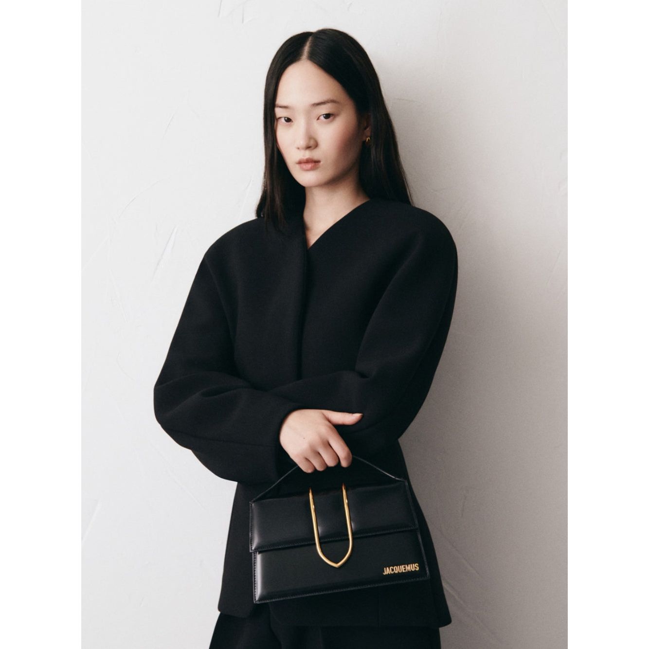 Jacquemus Le Grand Bambino Black Bag BAW00406BC18A01990