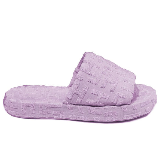 Hinnominate Purple Cotton Women Slipper