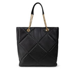Dolce & Gabbana Black Leather Tote Bag DO&-9571676