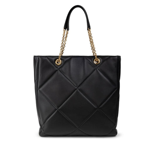 Dolce & Gabbana Black Leather Tote Bag DO&-9571676
