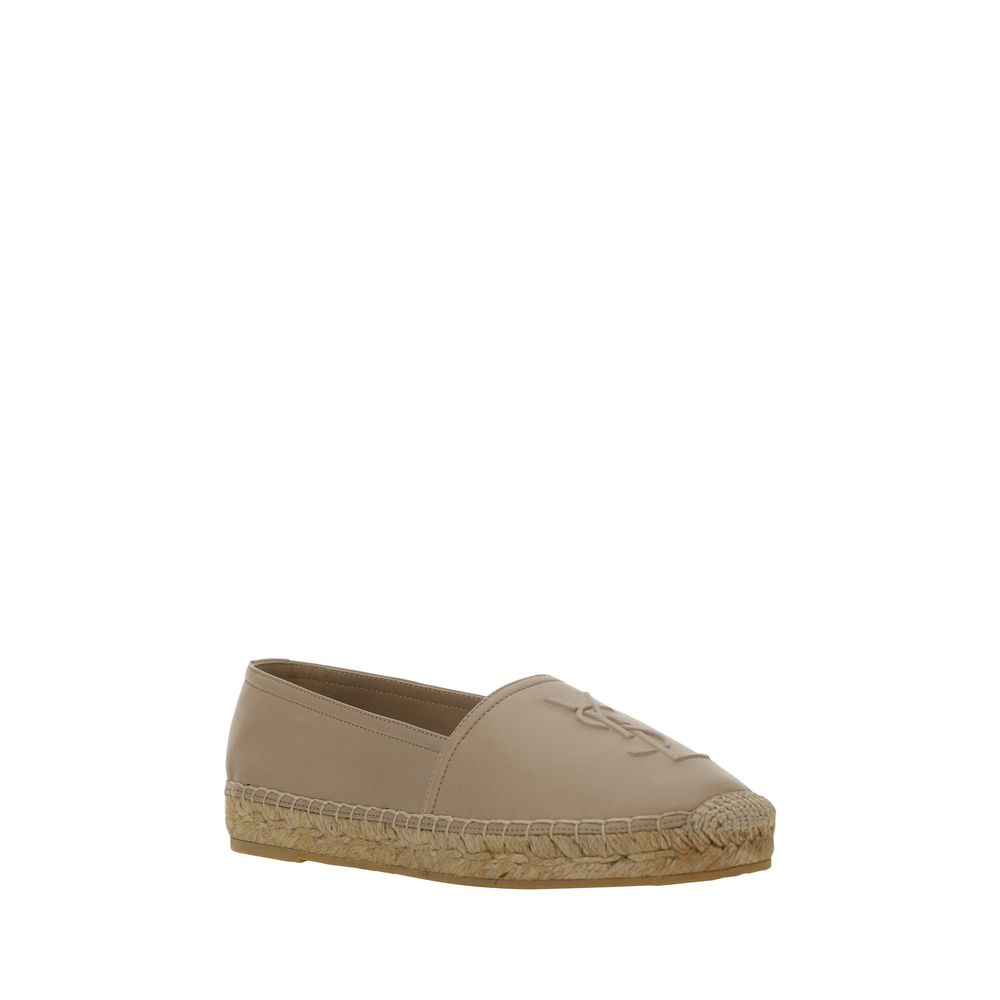 Saint Laurent Brown Lamb Ovis Aries Aries Espadrilles