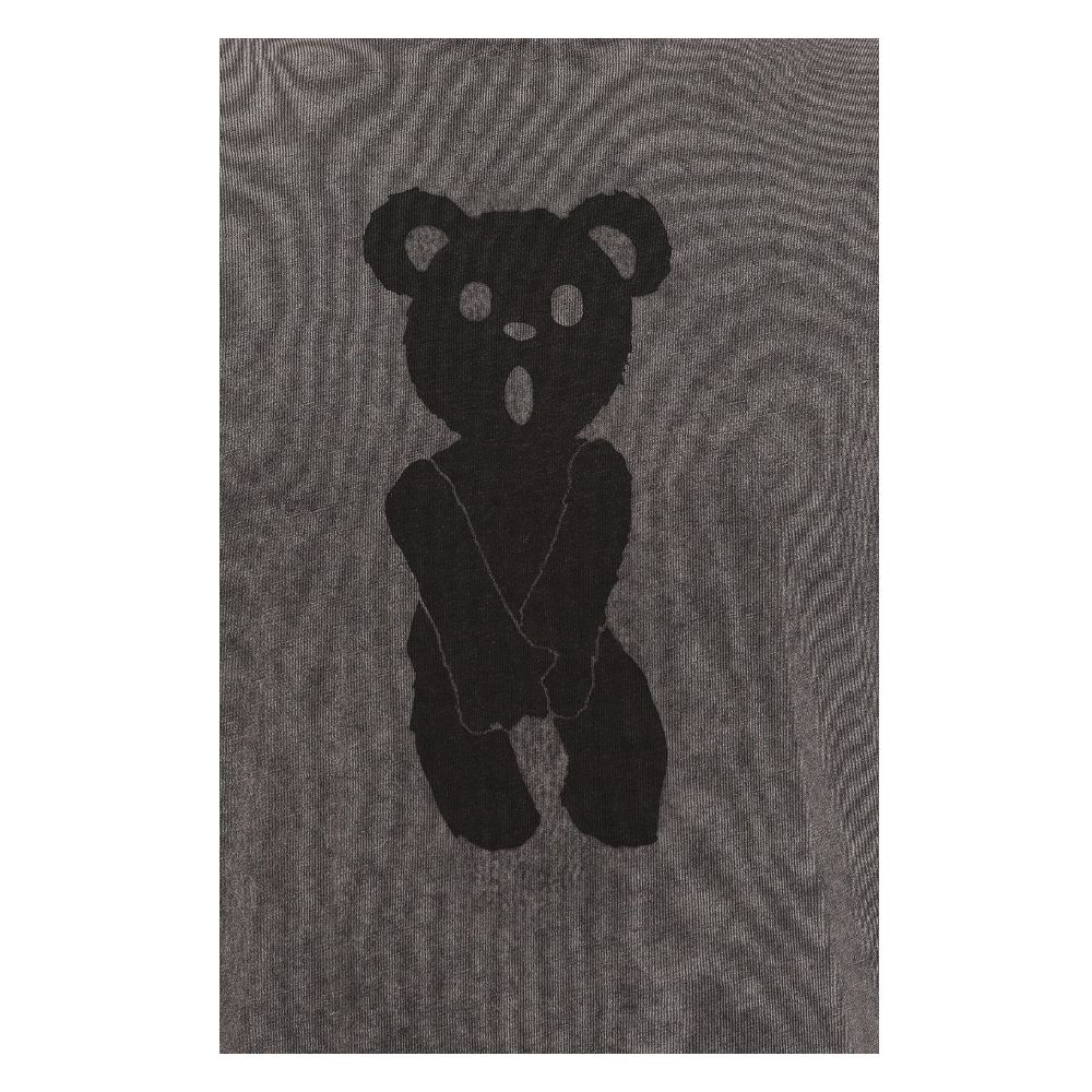 Diego Venturino Gray Cotton T-Shirt