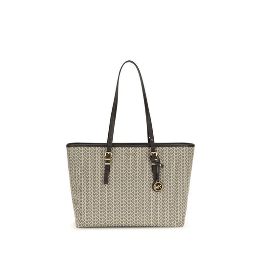 Michael Kors Quinn large jacquard logo Tote Bag MI30T5AQNT9O270BB