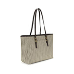 Michael Kors Quinn large jacquard logo Tote Bag MI30T5AQNT9O270BB