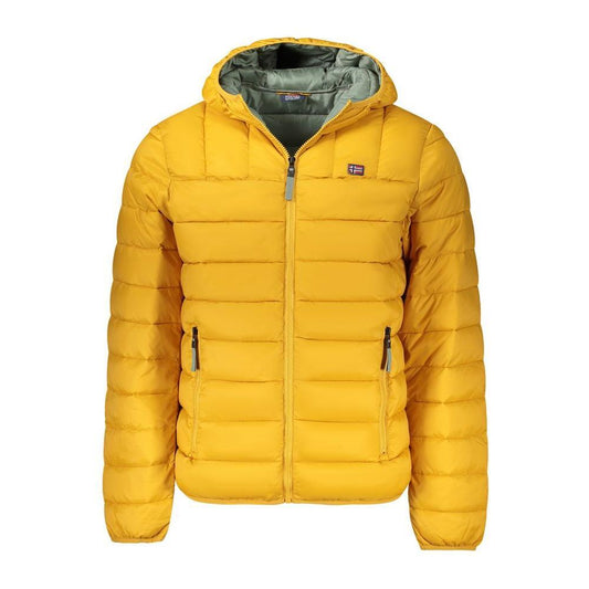 Norway 1963 Yellow Polyamide Men Jacket NO-39354-M