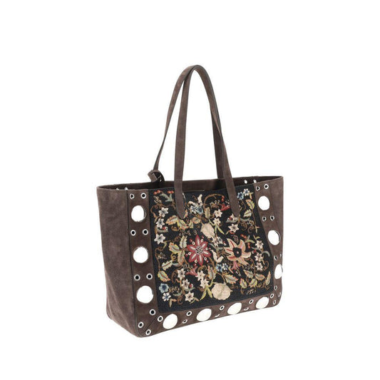 Valentino Garavani Floral embroideried Nellcote Tote Bag VA6W0B0R79LYCRCBBB