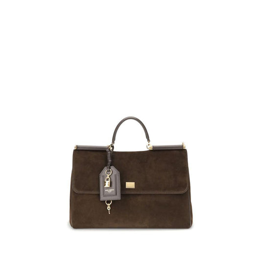 Dolce & Gabbana Sicily suede Handbag DOBB7814BO9038M157BB