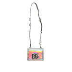 Dolce & Gabbana Metallic Silver Holographic Shoulder Crossbody Bag BAG4486