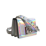 Dolce & Gabbana Metallic Silver Holographic Shoulder Crossbody Bag BAG4486