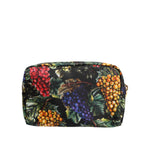 Dolce & Gabbana Multicolor Grape Print Clutch Logo Plaque Pouch Bag BAG4588