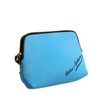 Dolce & Gabbana Blue Nylon DG Logo Print Clutch Zip Pouch Bag BAG4659