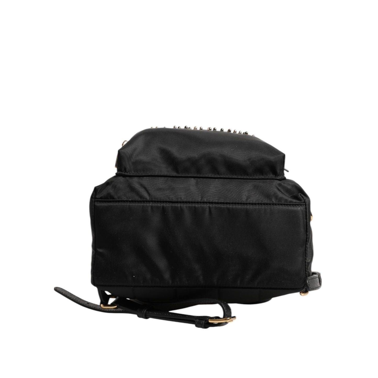 Dolce & Gabbana Black Nylon #DGFAMILY VULCANO Embellished Backpack Bag BAG4674