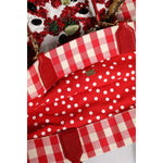 Dolce & Gabbana Red I Love Pizza Rhinestone Embellished Tote Bag BAG4709