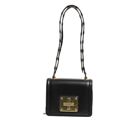 Dolce & Gabbana Black Joy Therapy Lola Studded Leather Shoulder Bag BAG4716