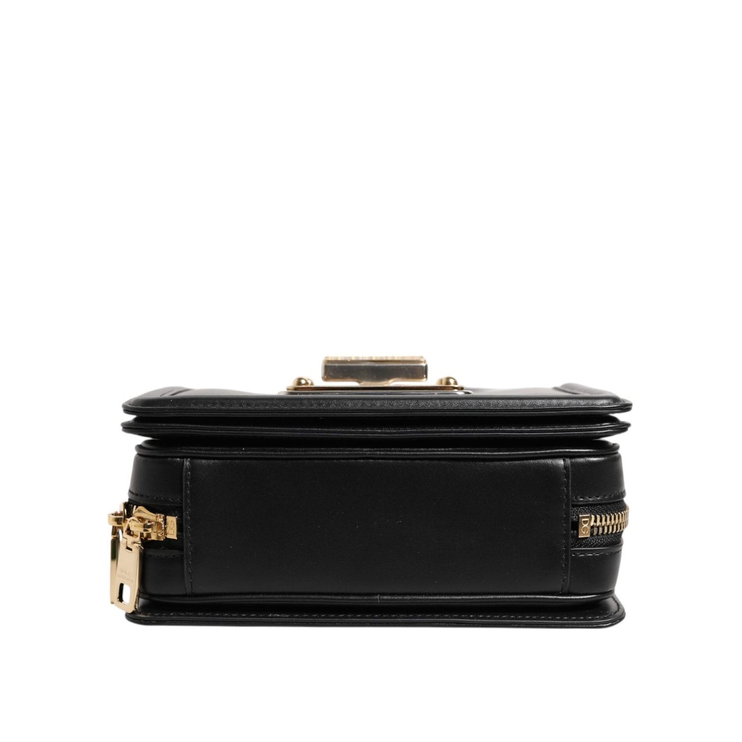 Dolce & Gabbana Black Joy Therapy Lola Studded Leather Shoulder Bag BAG4716