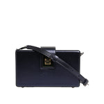 Dolce & Gabbana Blue DG BOX Lambskin Leather Crossbody Strap Bag BAG4718