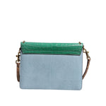 Dolce & Gabbana Blue Green LUCIA Embellished Crossbody Bag BAG4721