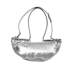 Dolce & Gabbana Silver Crystal-Embellished Belt Strap Bag BAG4725