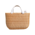 Dolce & Gabbana Beige Fiber Vegetable Basket Handbag Tote Bag BAG4731