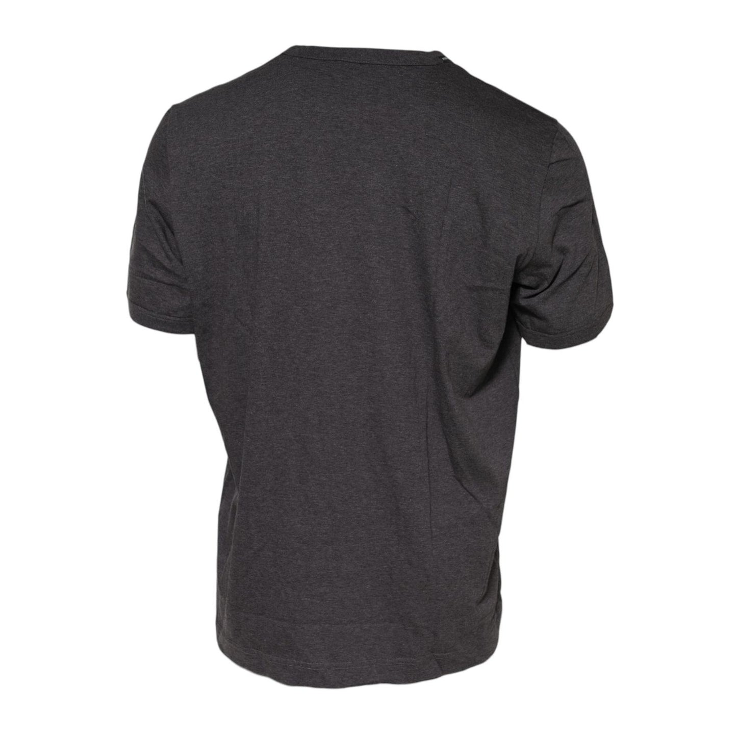 Dolce & Gabbana Dark Gray Crew Neck Short Sleeves T-shirt TSH91052-60