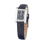 Time Force Black Leather Watch TFTF2341L02AC