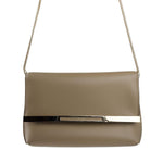 Giada Beige Leather Crossbody Bag GI-15756
