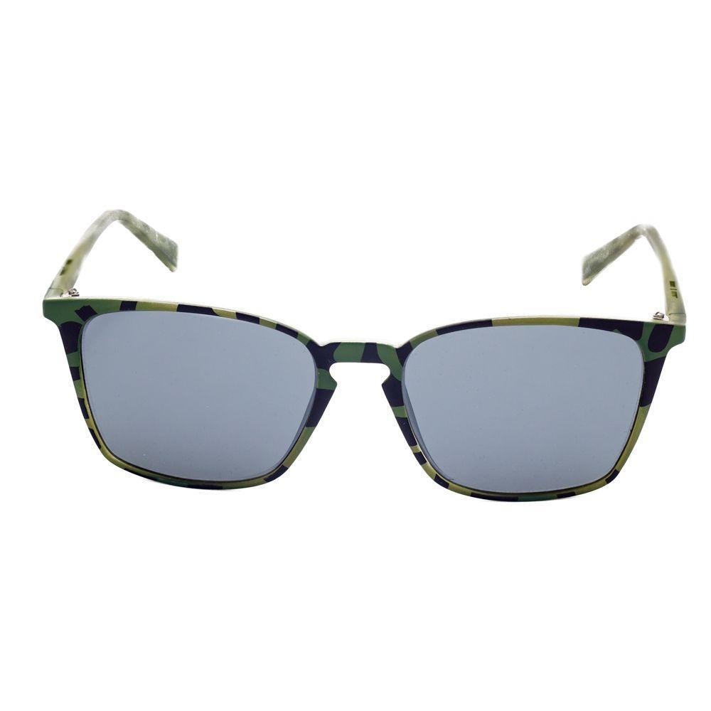 Italia Independent Green Acetate Sunglasses