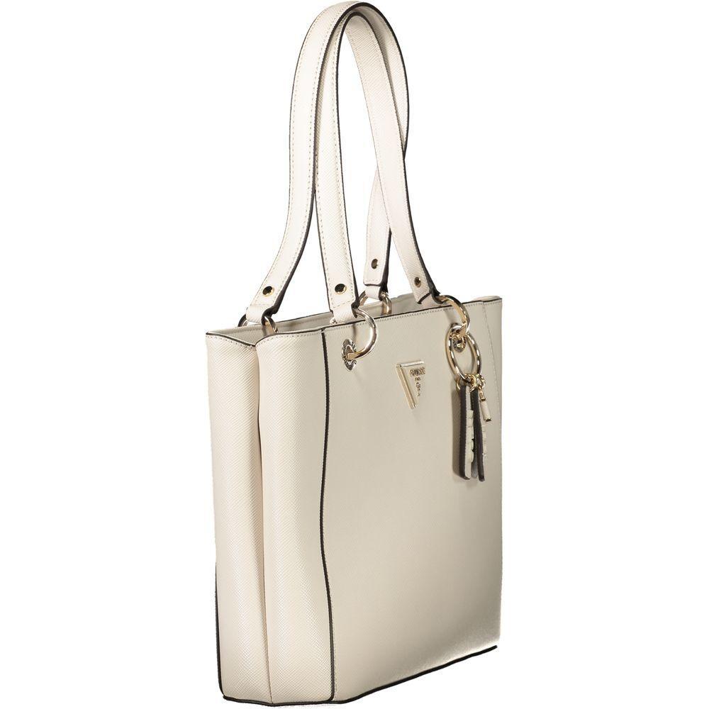 Guess Jeans Beige Polyethylene Handbag GU-34080