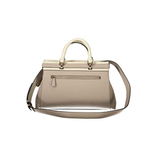 Guess Jeans Beige Polyethylene Handbag GU-34826