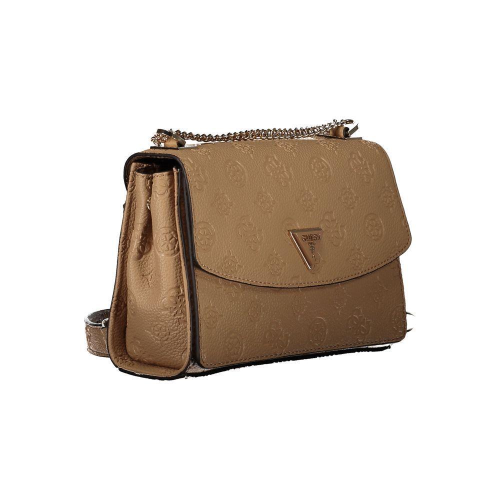Front view with bag zipped and handles upright.